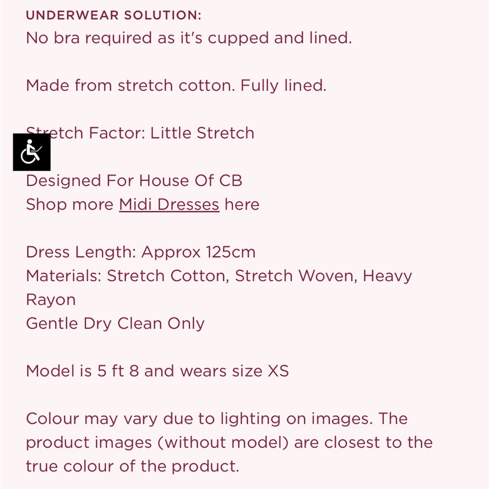 Pink Midi Dress - Picture 5 of 16